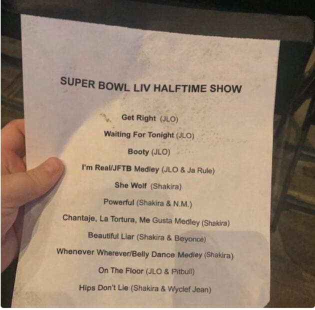 La provocativas fotos de Jennifer López y Shakira previo al Super Bowl