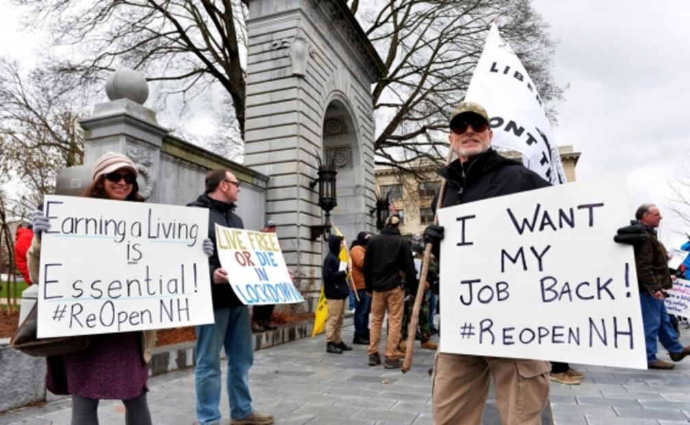Múltiples protestas reclaman el fin del confinamiento por Covid-19 en EU