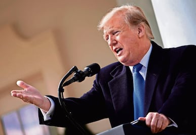 Trump apela fallo judicial que permite acceder a sus antecedentes financieros