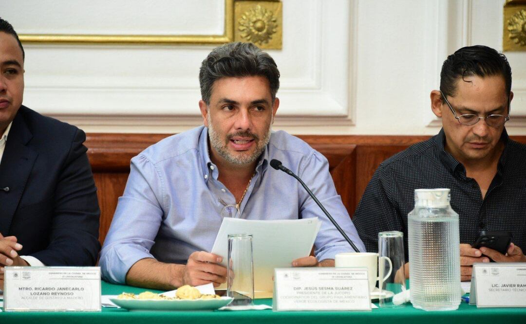 Jesús Sesma, líder parlamentario de Partido Verde Ecologista de México. Foto: Especial