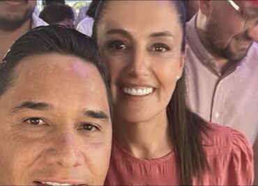 Moisés Muñoz se suma a la campaña presidencial de Claudia Sheinbaum