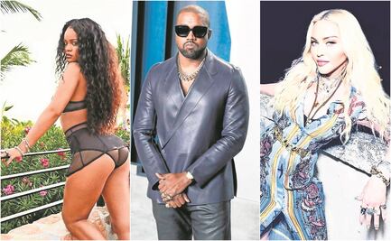 Kanye West y otros famosos vetados de redes