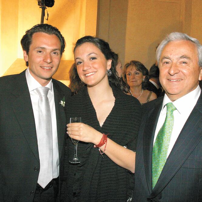 Emilio Lozoya, Gilda Susana Lozoya y su padre, Emilio Lozoya Thalmann. La hermana del exdirector de Pemex tiene congeladas sus cuentas bancarias. ARCHIVO EL UNIVERSAL