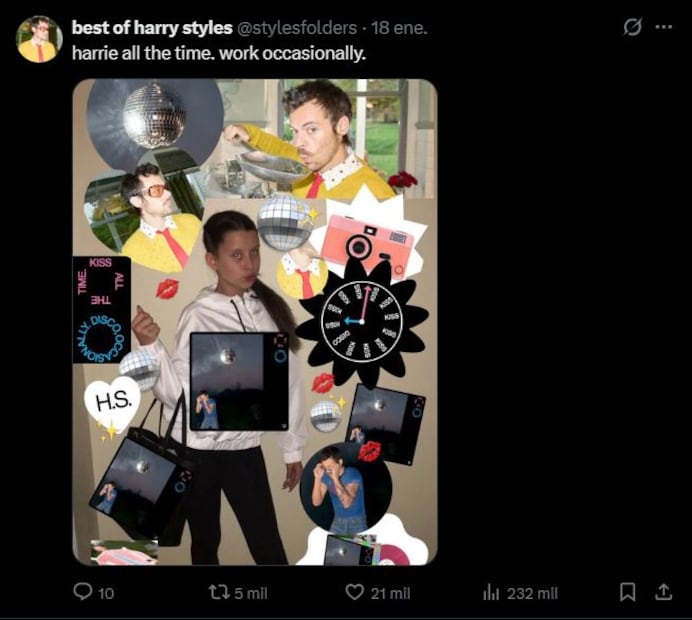 Fans reaccionan al concierto de Harry Styles en México. Foto: Redes Socieles