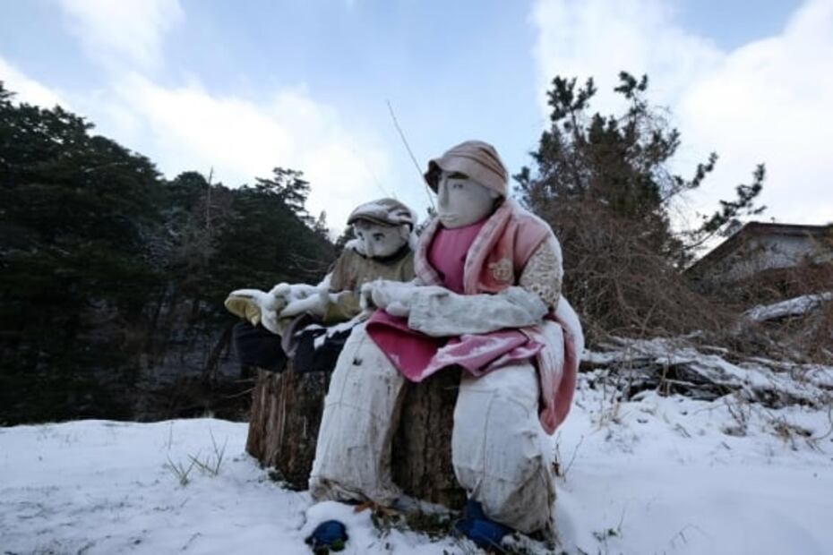 Así es la aldea de Japón habitada por muñecos a falta de personas