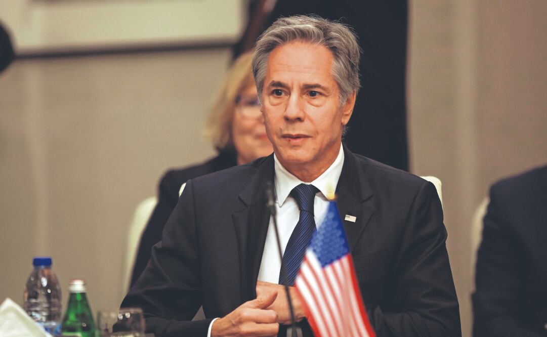 Antony Blinken, secretario estadounidense de Estado. Foto: de  MOHAMED ALI. EFE