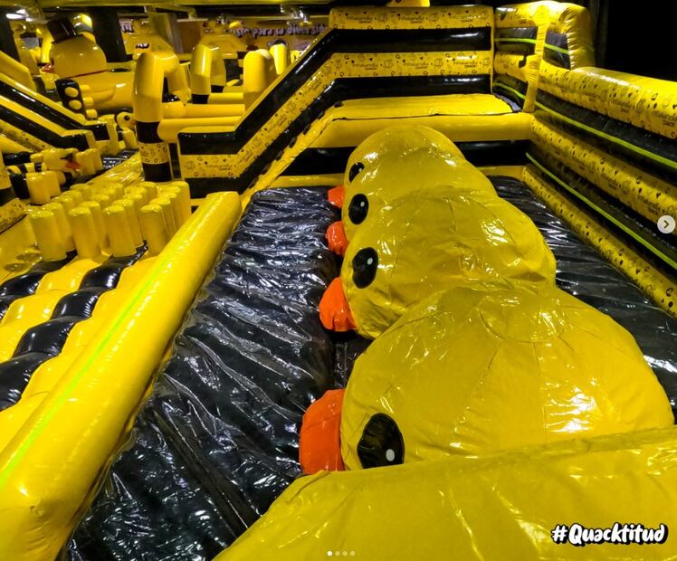 Inflalandia Cuack Coapa. Foto: Instagram @inflalandiaquack