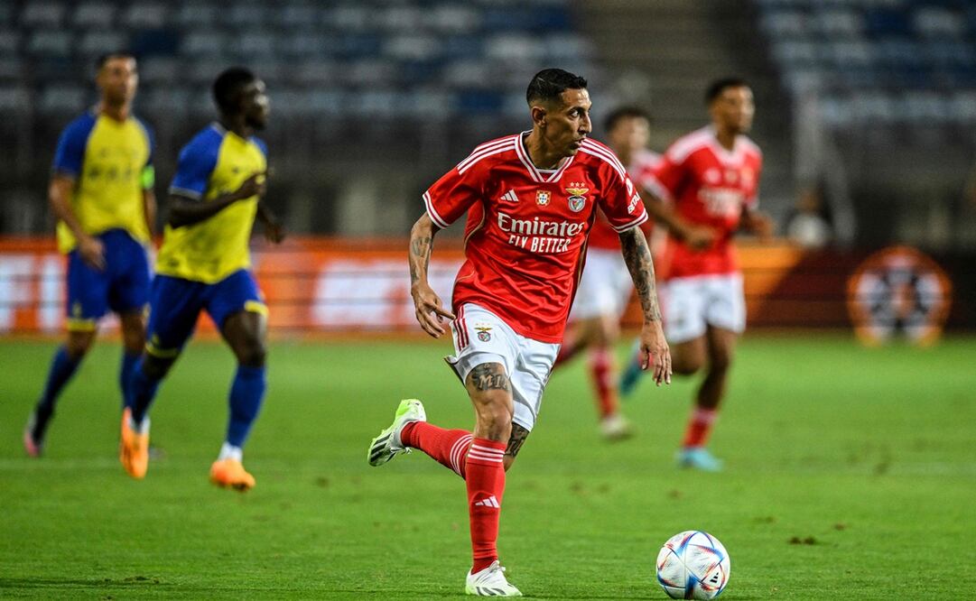 Di María brilló contra el Al Nassr / Foto: AFP