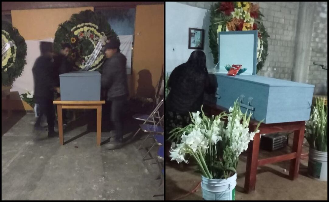 Los cuerpos de los tres jóvenes regresaron a Santo Domingo Tepuxtepec para ser velados y sepultados por sus familiares y personas cercanas. Foto: Especial