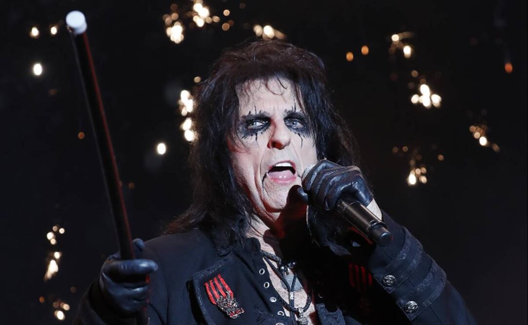 Cuando Alice Cooper vino a México hace tres años. Archivo AP.