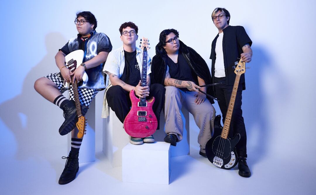 “Somos una amalgama rara de todos, de muchas cosas al mismo tiempo por ser cuatro personas muy diferentes”. Foto: Class Music.