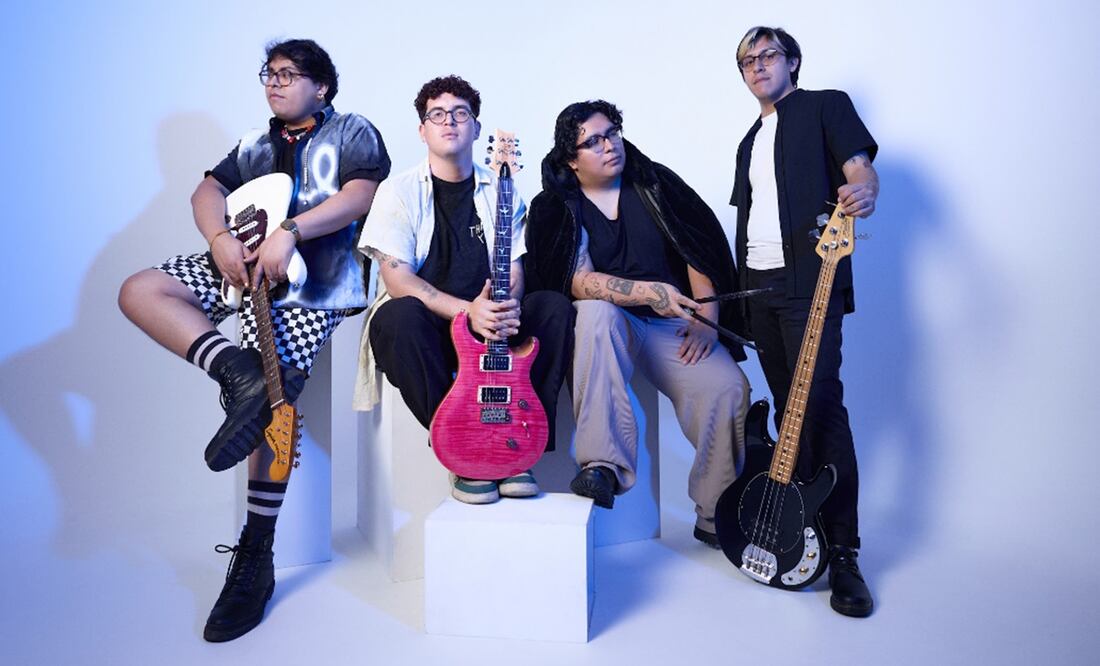 “Somos una amalgama rara de todos, de muchas cosas al mismo tiempo por ser cuatro personas muy diferentes”. Foto: Class Music.