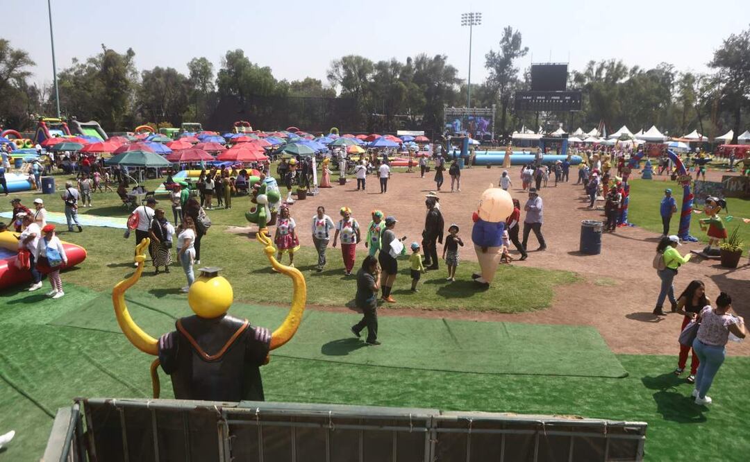 Festival acuático "Nanolandia" en la alcaldía Venustiano Carranza de la CDMX (26/04/2025). Foto: Gabriel Pano / EL UNVIERSAL