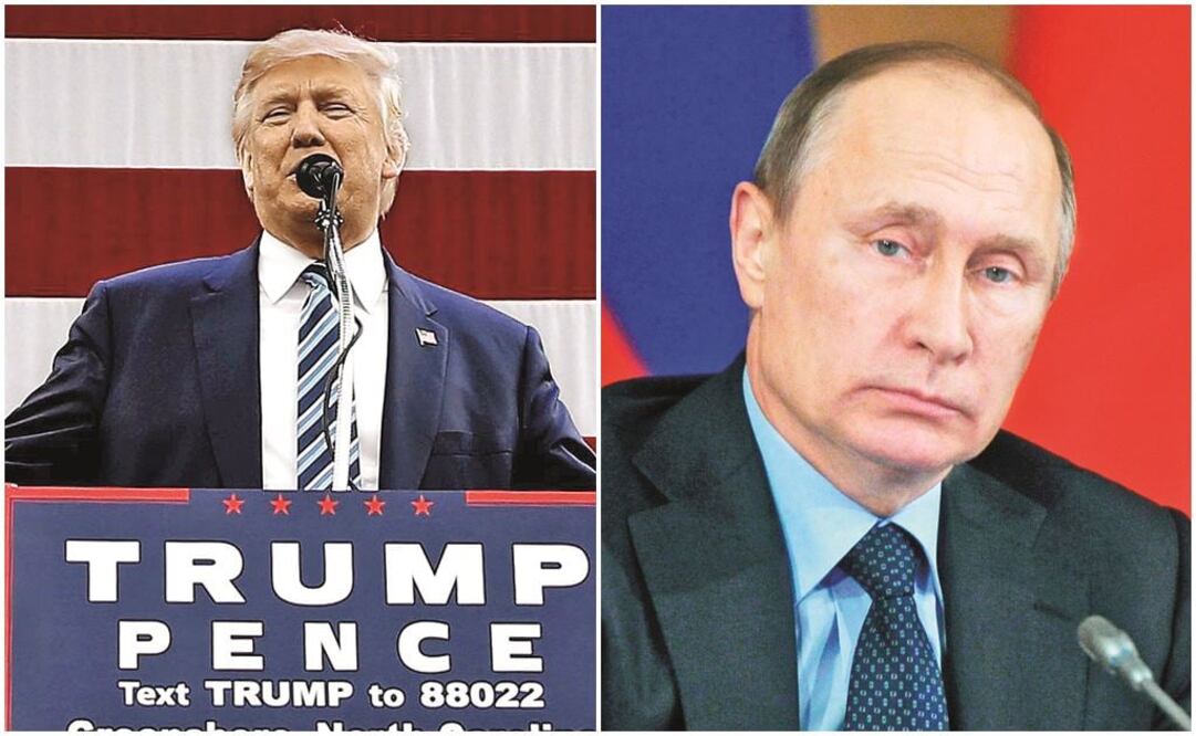 Aplaude Trump a Putin por decir que Clinton perdió de forma "humillante"