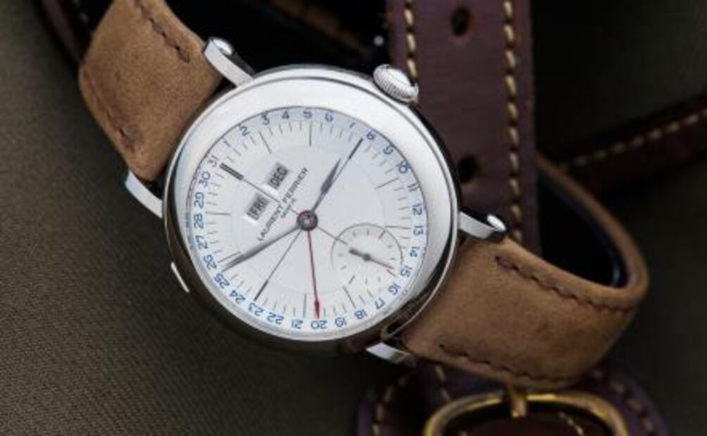 Laurent Ferrier da cátedra con el Galet Annual Calendar School Piece