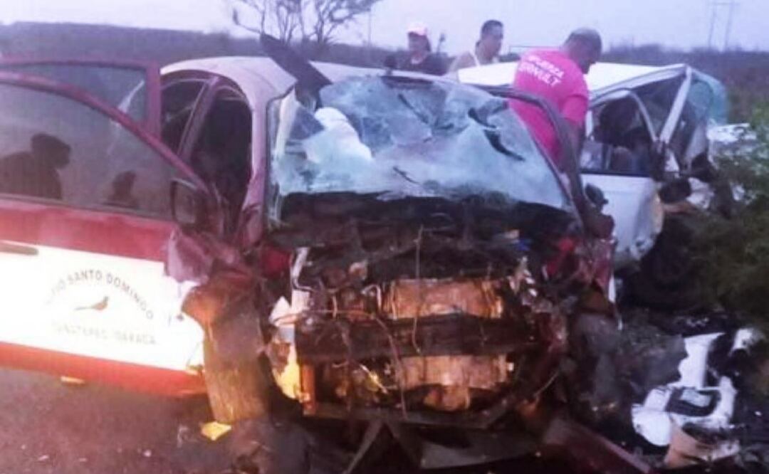 Accidente en Oaxaca. Foto: X, @Betillocruz