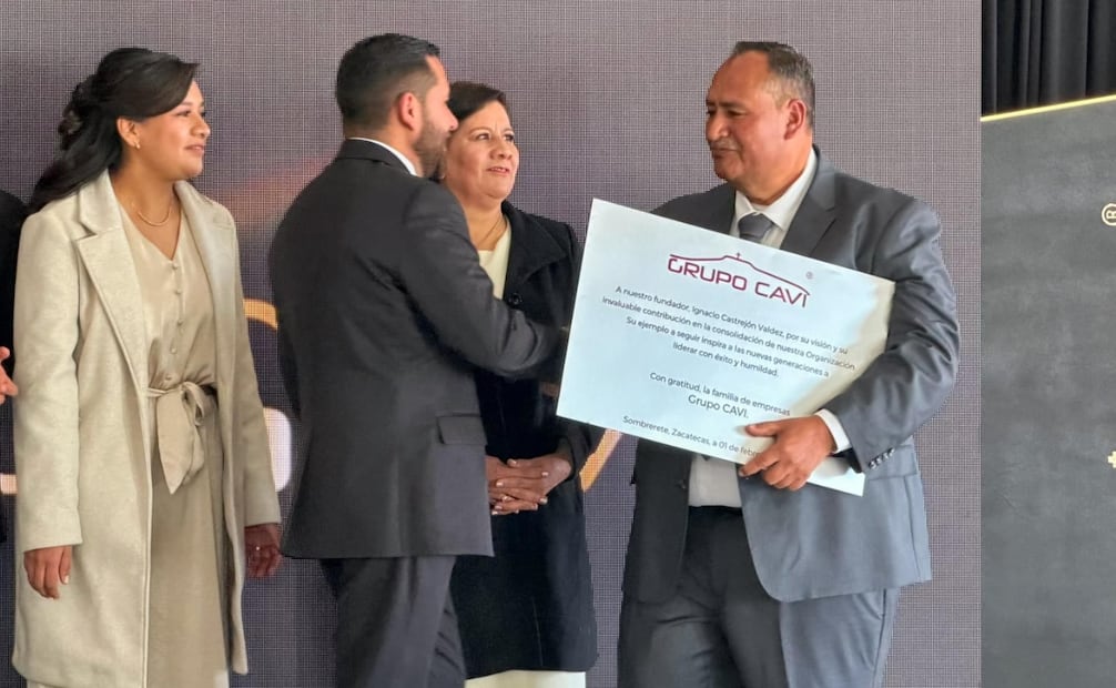 Ignacio Castrejón fundó Grupo CAVI, una empresa especializada en servicios para la industria minera. | Foto: Club Minero de Zacatecas.