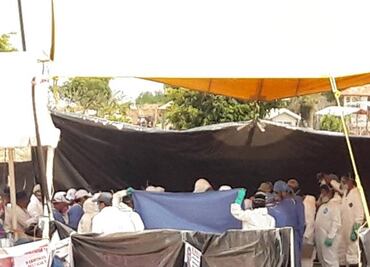 Sacan los primeros restos humanos de fosa en Tetelcingo