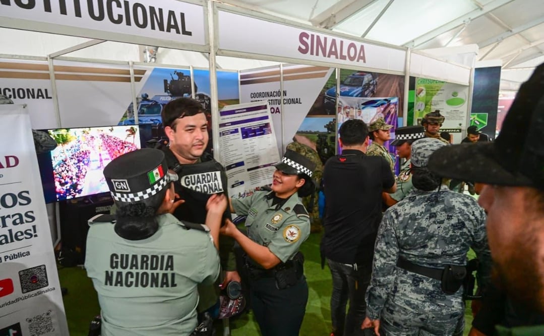 Se instaló un módulo de reclutamiento de nuevos cadetes para integrarse a la Policía Estatal Preventiva o a las fuerzas de seguridad municipales. Foto: Especial