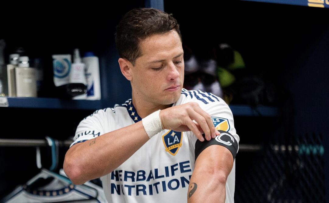 Javier Hernández, capitán y goleador del LA Galaxy - FOTO: Twitter @LAGalaxy_Es