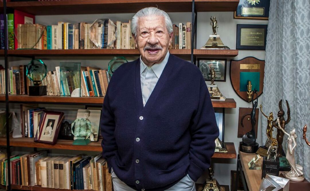 El fallecido actor Ignacio López Tarso. Foto: Archivo EL UNIVERSAL.