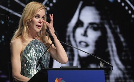 Nicole Kidman llora en el Festival de Cine de Palm Springs al recordar a su madre fallecida 