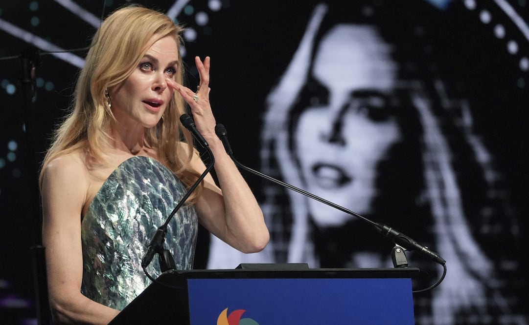 Nicole Kidman en el Festival de Cine Palm Springs en Palm Springs, California. Foto: AP.