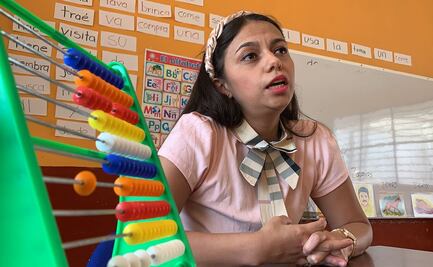 A la maestra Eunice no la detiene el coronavirus 