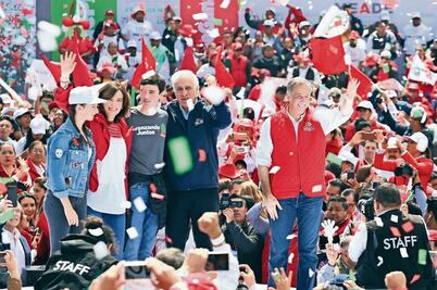 Meade pide a priístas “ir fuerte y con todo” 