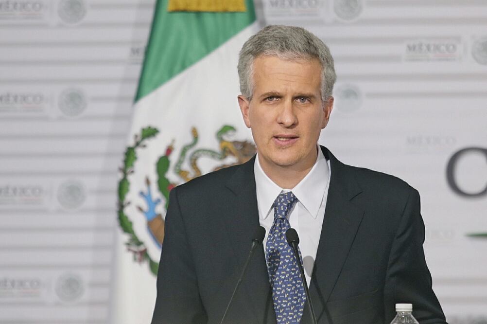 El subsecretario de América del Norte, Carlos Pérez-Verdía, dice que informará cuando el país tenga un nuevo embajador en EU (ARCHIVO EL UNIVERSAL)