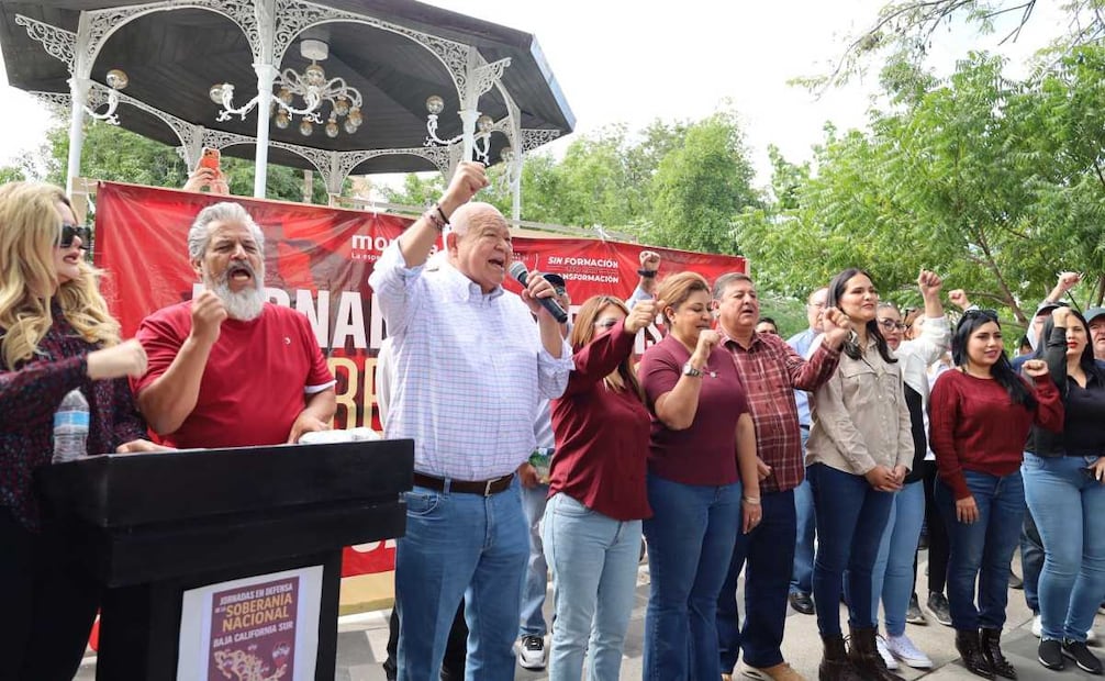 Jornada en Defensa de la Soberanía Nacional (01/02/2026). Foto: Especial