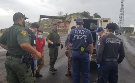 Salvan a dos migrantes extraviados en la montaña de Arizona