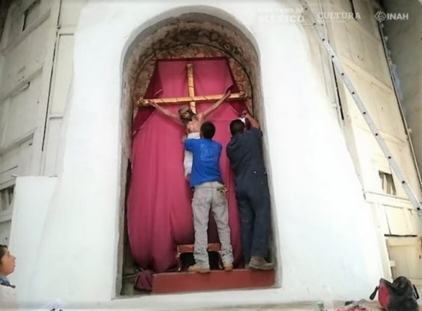 Concluyen restauración del templo donde Benito Juárez contrajo matrimonio en 1843