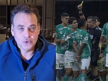 David Faitelson califica de “sui géneris” el rodillazo del árbitro Fernando Hernández a jugador de León