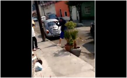 Video. "Voy a venir a matarlas", dice sujeto a mujeres en Clavería