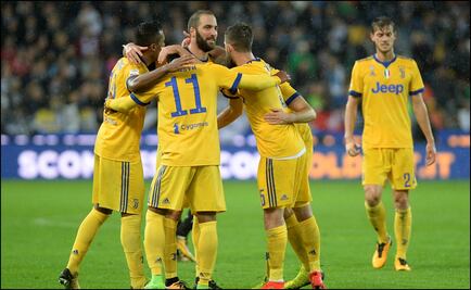 Juventus es tercero tras golear a Udinese