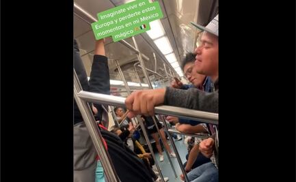 "¡Ya supérame!": Usuarios del Metro CDMX cantan éxito de Grupo Firme en vagón