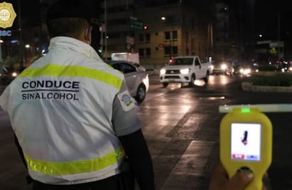 Caen 141 conductores en primeros 3 días del operativo alcoholímetro en CDMX