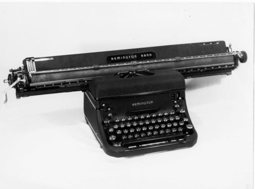 Cuando se escribía a máquina