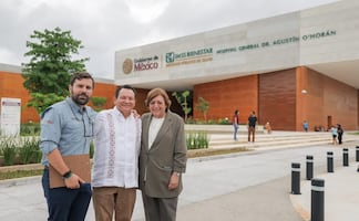 Realizan primera cirugía robótica en Yucatán; destacan coordinación y compromiso entre los tres órdenes de gobierno