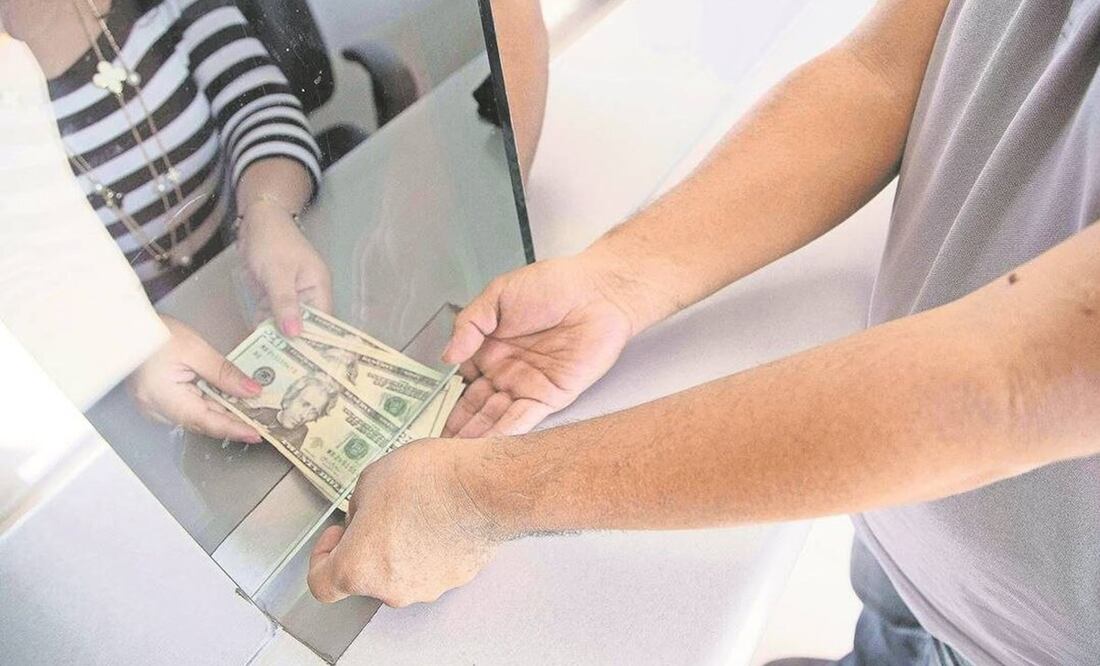 Se realizaron más envíos de dinero, principalmente desde Estados Unidos, y con una remesa promedio que rebasó los 400 dólares que no se veía desde hace tiempo. Foto: Archivo / EL UNIVERSAL