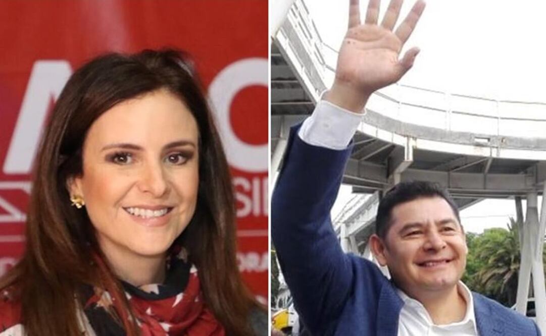 Nancy de la Sierra Arámburo y Alejandro Armenta Mier, en la imagen