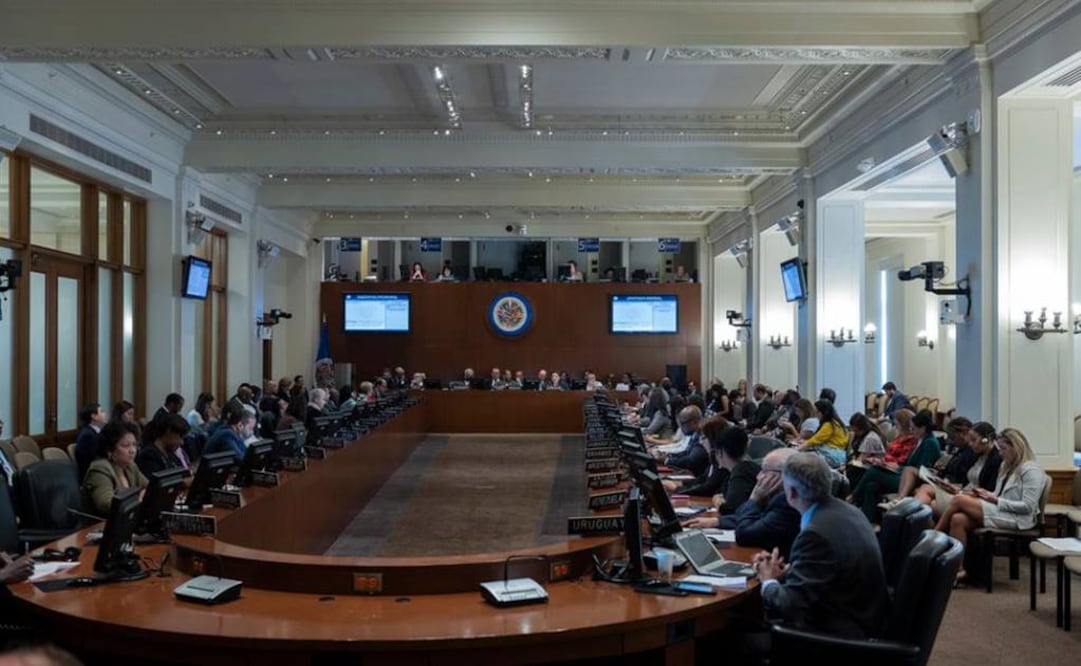 El Consejo Permanente de la Organización de Estados Americanos (Foto: Twitter /@OEA_oficial)
