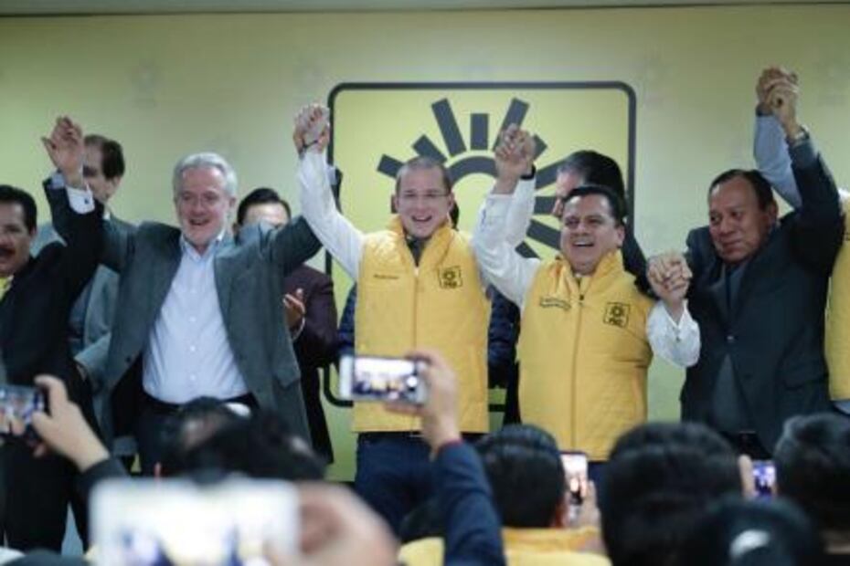 Corrientes del PRD arropan a Anaya como precandidato presidencial