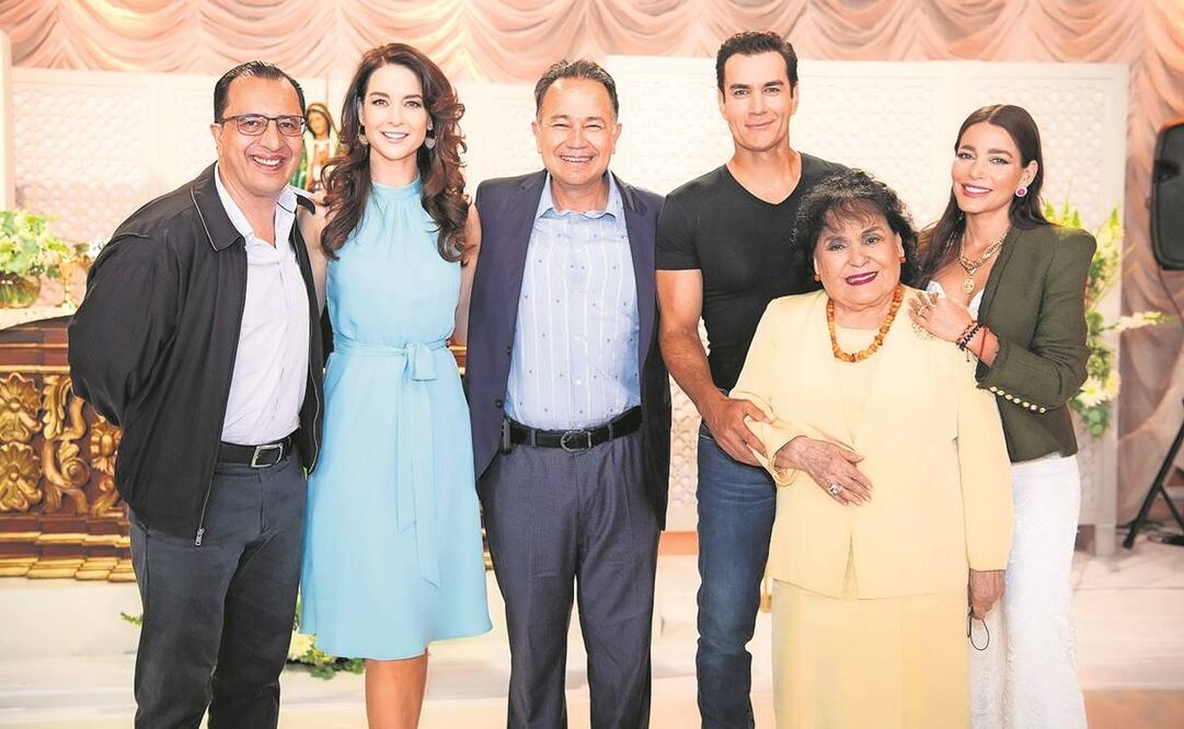 Carmen, quien interpretaba a Magos, dejó escenas grabadas. Foto: Televisa.