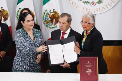 Olga Sánchez Cordero entrega Primer Informe de Gobierno 