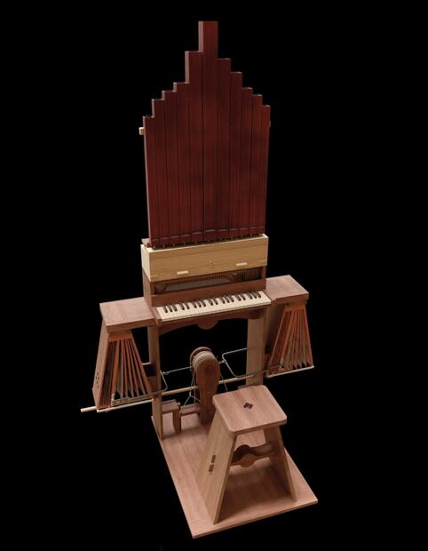 "Órgano continuo" ideado por Leonardo da Vinci suena por primera vez