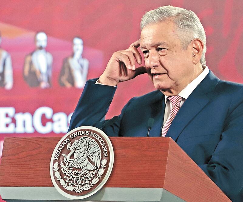El presidente Andrés Manuel López Obrador dijo que sería irresponsable felicitar a Joe Biden. BERENICE FREGOSO. EL UNIVERSAL