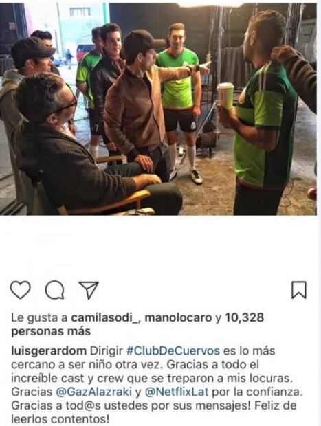 Luis Gerardo Méndez reaparece en redes sociales