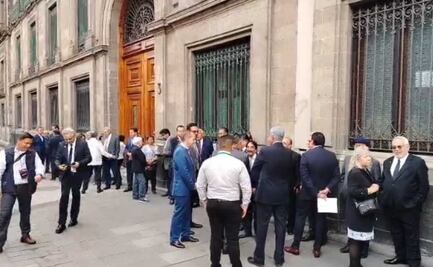 Líderes sindicales sostienen encuentro con Sheinbaum en Palacio Nacional; revisarán agenda laboral
